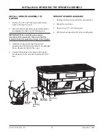 Preview for 14 page of SnowEx V-Maxx G2 Owner'S Manual