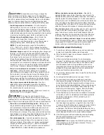 Preview for 4 page of SNOWJOE Sunjoe 24V-DD-CT-RM Operator'S Manual