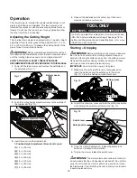 Preview for 12 page of SNOWJOE sunjoe 24V-X2-21LMSP-CT Operator'S Manual