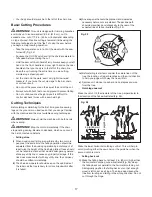 Preview for 17 page of SNOWJOE sunjoe iON100V-18CS-CT Operator'S Manual