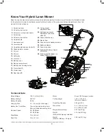 Preview for 8 page of SNOWJOE SUNJOE iON16LM-LT-HYB Operator'S Manual