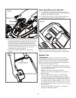 Preview for 14 page of SNOWJOE Sunjoe iON16LM-RM Operator'S Manual