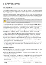 Preview for 8 page of socomec NETYS NRT3-11000MBP Installation And Operating Manual