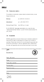 Preview for 26 page of Soehnle 66120 2 Operating Instructions Manual