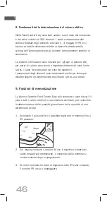 Preview for 46 page of Soehnle 66120 2 Operating Instructions Manual