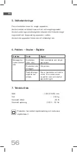 Preview for 56 page of Soehnle 68007 Operating Instructions Manual