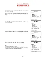 Preview for 30 page of Soehnle BODY BALANCE COMFORT SELECT Operating Instructions Manual