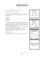 Preview for 34 page of Soehnle BODY BALANCE COMFORT SELECT Operating Instructions Manual