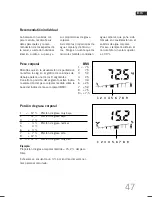 Preview for 47 page of Soehnle Body Balance Shape F4 Operating Instructions Manual