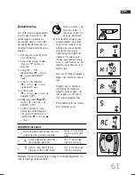 Preview for 61 page of Soehnle Body Balance Shape F4 Operating Instructions Manual