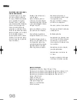 Preview for 98 page of Soehnle Body Balance Slim F5 Operating Instructions Manual