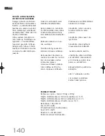 Preview for 140 page of Soehnle Body Balance Slim F5 Operating Instructions Manual