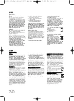 Preview for 30 page of Soehnle COMFORT SENSO Operating Instructions Manual