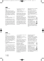 Preview for 16 page of Soehnle Comfort XXL Operating Instructions Manual