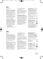 Preview for 19 page of Soehnle Comfort XXL Operating Instructions Manual