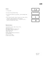 Preview for 57 page of Soehnle Shape F3 Operating Instructions Manual