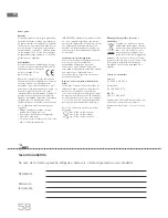 Preview for 58 page of Soehnle Shape F3 Operating Instructions Manual