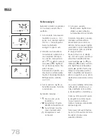 Preview for 78 page of Soehnle Shape F3 Operating Instructions Manual