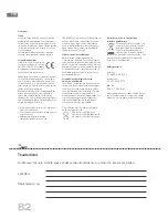 Preview for 82 page of Soehnle Shape F3 Operating Instructions Manual