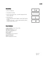 Preview for 97 page of Soehnle Shape F3 Operating Instructions Manual