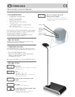 Preview for 7 page of Soehnle STATIVWAAGE 7830 Operating Instructions Manual