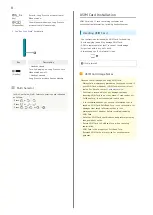 Preview for 10 page of SoftBank Aquos Keitai User Manual