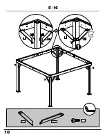 Preview for 10 page of Sojag 500-9166781 Assembly Manual