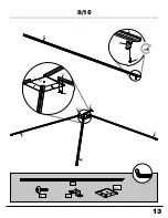 Preview for 13 page of Sojag 500-9166781 Assembly Manual