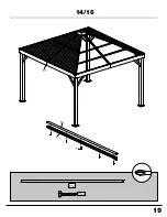 Preview for 19 page of Sojag 500-9166781 Assembly Manual