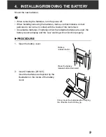 Preview for 15 page of Sokkia DT20C Operator'S Manual