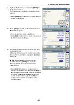 Preview for 91 page of Sokkia DX Series Operator'S Manual