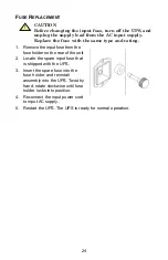 Preview for 28 page of Sola Hevi Duty S4K2U Series User Manual