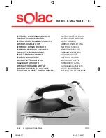 Preview for 1 page of SOLAC CVG 9800 Instructions For Use Manual