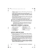 Preview for 34 page of SOLAC CVG9610 Instructions For Use Manual