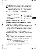 Preview for 15 page of SOLAC CVG9700 Instructions For Use Manual