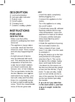 Preview for 14 page of SOLAC MD7411 Instructions For Use Manual