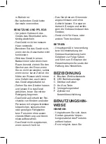 Preview for 26 page of SOLAC MD7411 Instructions For Use Manual