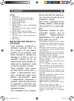 Preview for 48 page of SOLAC ME7712 Instructions For Use Manual