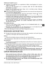 Preview for 25 page of SOLAC PV1610 Instructions For Use Manual