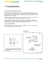 Preview for 10 page of Solair World SAWE-20-270 Installation And Operation Instruction Manual