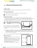 Preview for 19 page of Solair World SAWE-20-270 Installation And Operation Instruction Manual