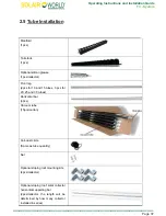 Preview for 38 page of Solair World SAWE-20-270 Installation And Operation Instruction Manual