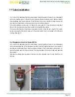 Preview for 44 page of Solair World SAWE-20-270 Installation And Operation Instruction Manual