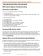 Preview for 73 page of Solar Stik G-BOSS E LIGHT Operation And Maintenance Manual