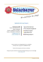 Preview for 16 page of Solarbayer FRIWA 65 Product Information