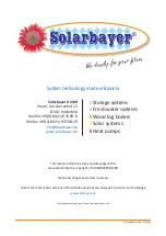 Preview for 32 page of Solarbayer FRIWA 65 Product Information