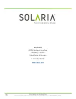 Preview for 16 page of Solaria PowerXT R-BD Series Safety, Installation, And Operation Manual