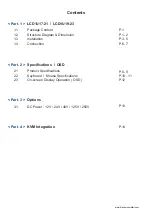 Preview for 4 page of Solaris LCD1U17-21 User Manual