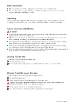 Preview for 5 page of Solaris LCD1U17-21 User Manual