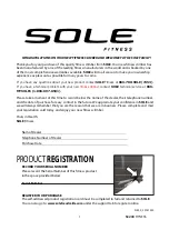 Preview for 4 page of Sole Fitness SC200 Owner'S Manual